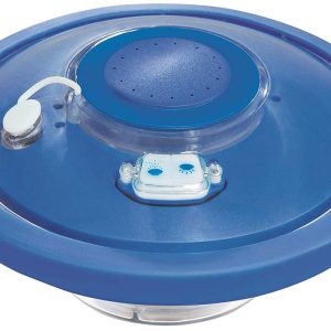 Flytande LED-lampa/fontän för pool