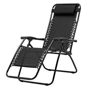 Solstol Baden 91x65x110cm svart