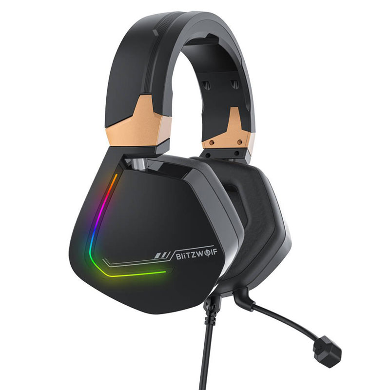 BW-GH2 Gaming Headset med RGB-belysning - Bild 3