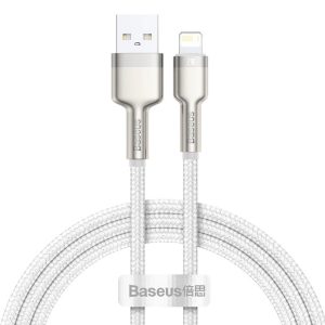 Cafule Kabel USB Lightning 2.4A 1m – Vit