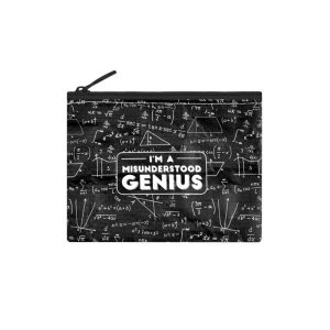 Liten Portmonnä – Genius, Svart