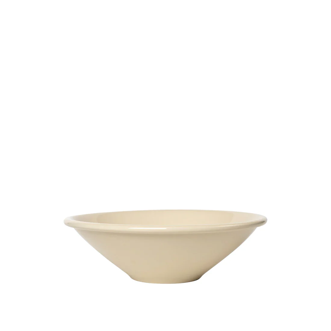 Broste Alfredo Bowl Beige 24x7,5cm - Bild 2