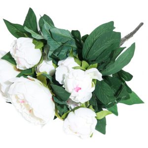 Konstgjord Blombukett Pioner 50 cm