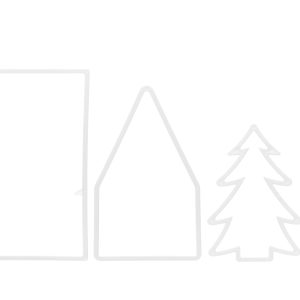 Formar för pepparkakshus