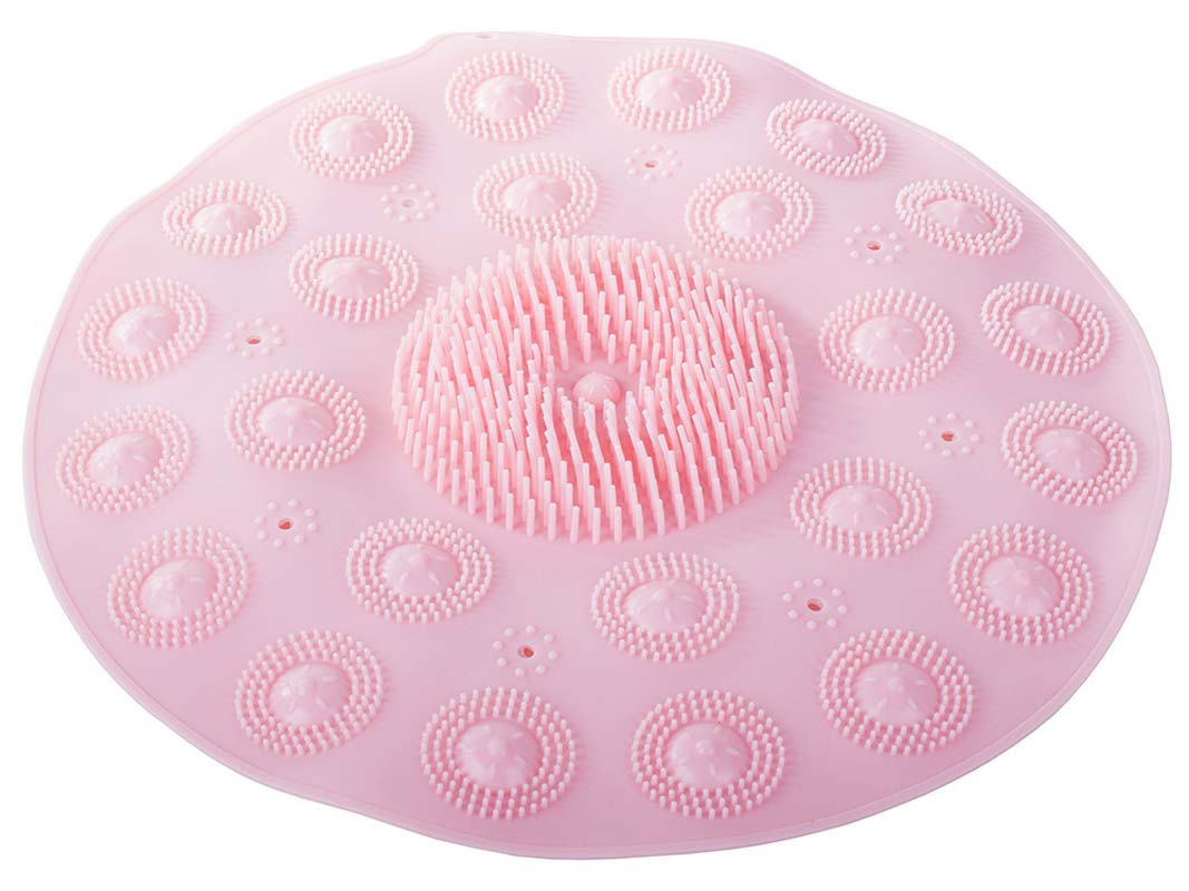 Halkmatta med massagepunkter – Rosa