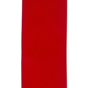 Hobby – Dekorationsband Satinband 5 cm, Röd
