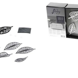 Väggdekor Blad Vit 15 st