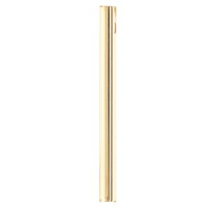 Hobby – Glaspärla Guld Rör – 30×2,5mm