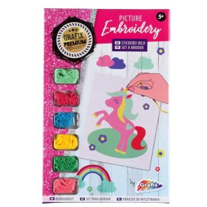 Pysselset – DIY Broderi Set – Enhörning