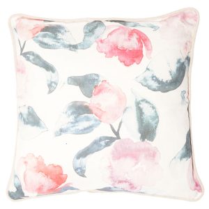 – Peony Prydnadskudde – Ljusrosa 45×45 cm