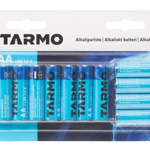 Alkaliska AA-Batterier 12-pack