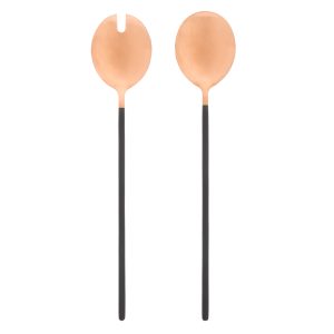 Salladsbestick roséguld