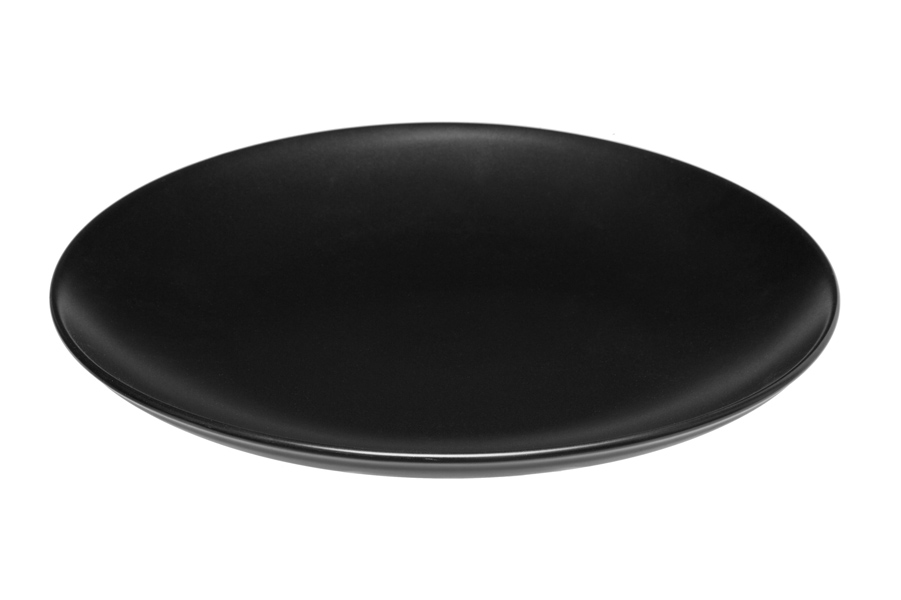 Tallrik i keramik, svart 27 cm - Bild 4