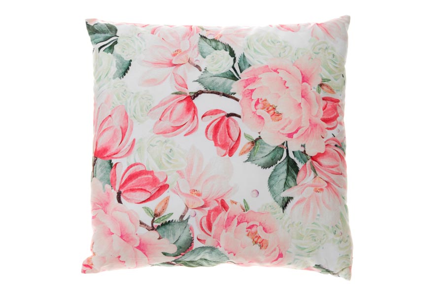 – Peony Prydnadskudde – Rosa 45×45 cm - Bild 2