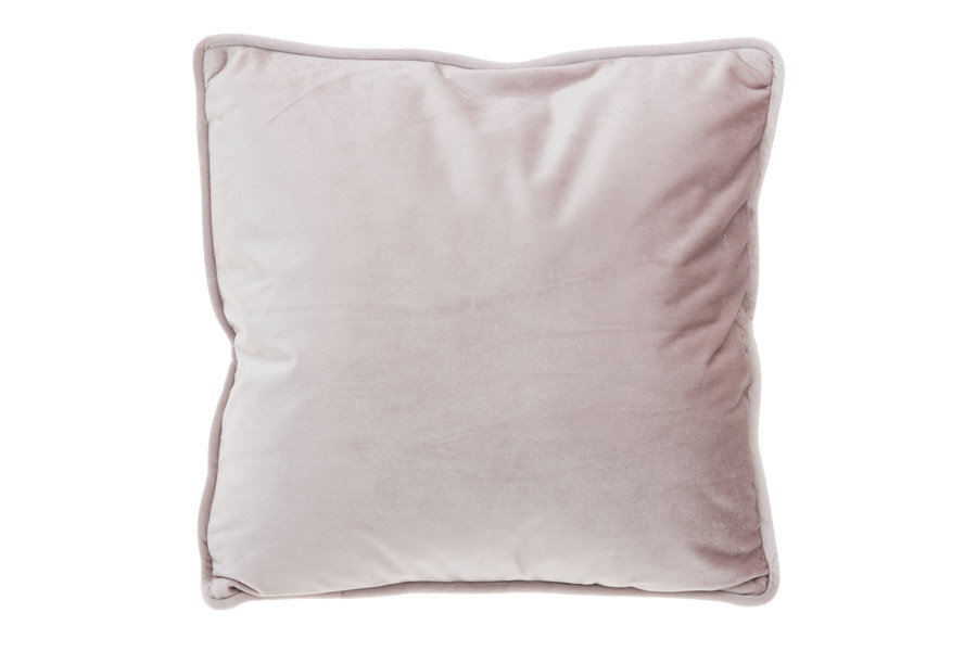 – Velvet Prydnadskudde – Gammelrosa 45×45 cm - Bild 2