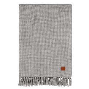 Wafer, Pläd, Filt – Grå 130×170 cm