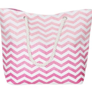 Strandväska Wave – Rosa