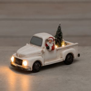 Julpynt – Jultome i bil med LED-lampor