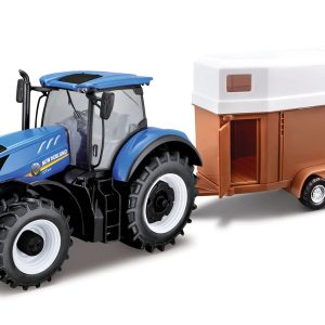 New Holland – Traktor med hästsläp