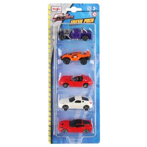 Set med 5 bilar – 7,6 cm