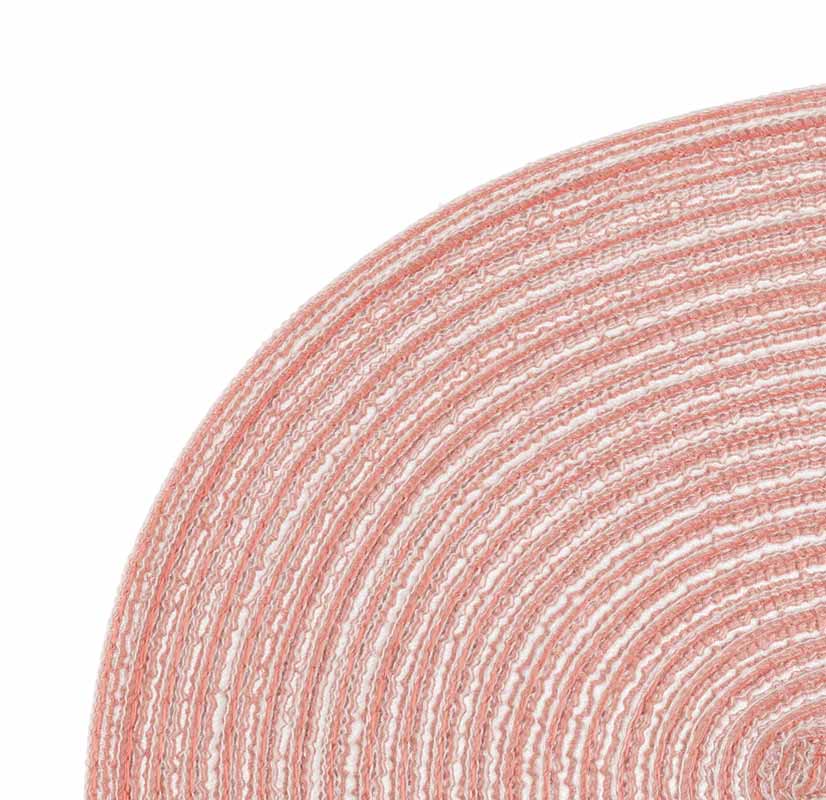 Oval Bordstablett 30 x 45 cm – Rosa - Bild 3