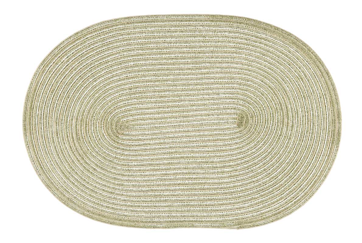 Oval Bordstablett 30 x 45 cm – Guld