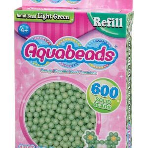 Solid Bead Pack – Ljus Grön Pärlrefill Matt 600 st