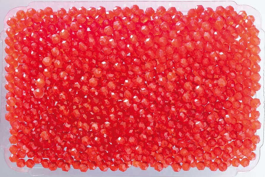Jewel Bead Pack – Röd Pärlrefill Blanka 600 st - Bild 3