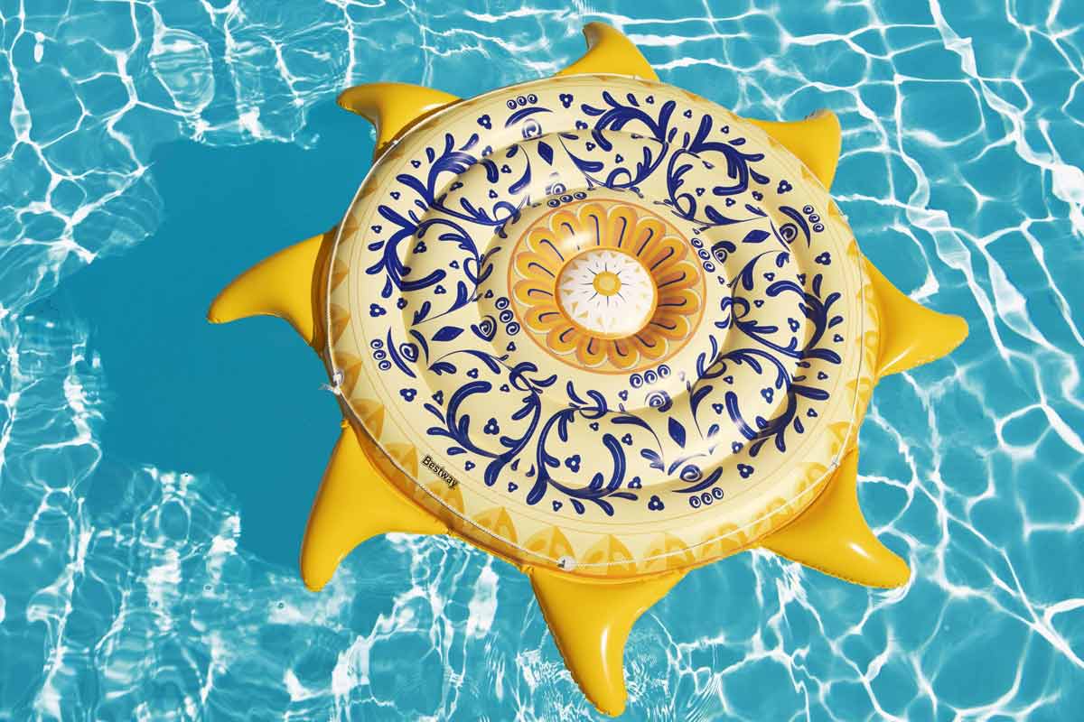Badmadrass – Sicily island Ø226cm - Bild 4