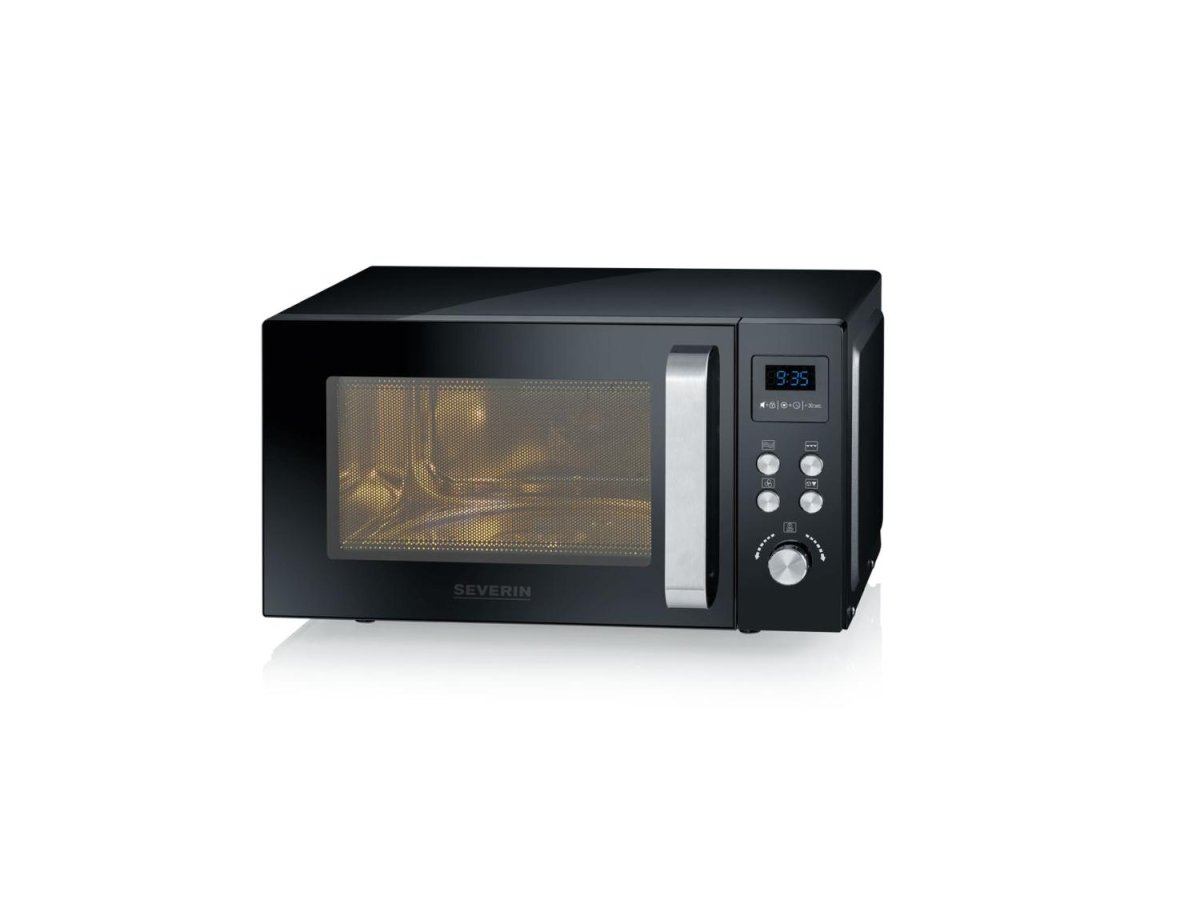 Severin 3-i-1 Mikrovågsugn med grill och varmluft MW 7752 – Svart (25L)
