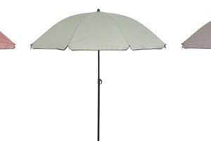 Strandparasoll Ø160Cm Metall