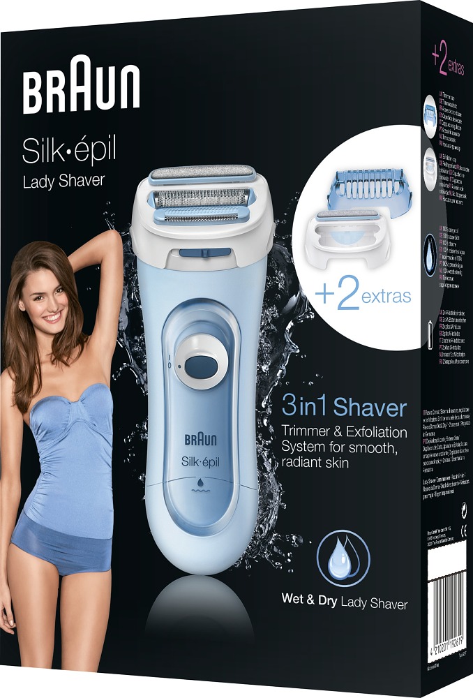 Braun Ladyshaver LS5160WD Blue - Bild 3
