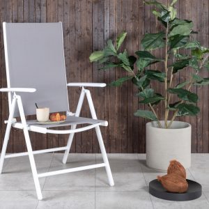 Stol Karin vit 5pos