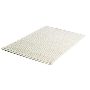 Etol Design Ribb Matta 70×120 cm, Vit