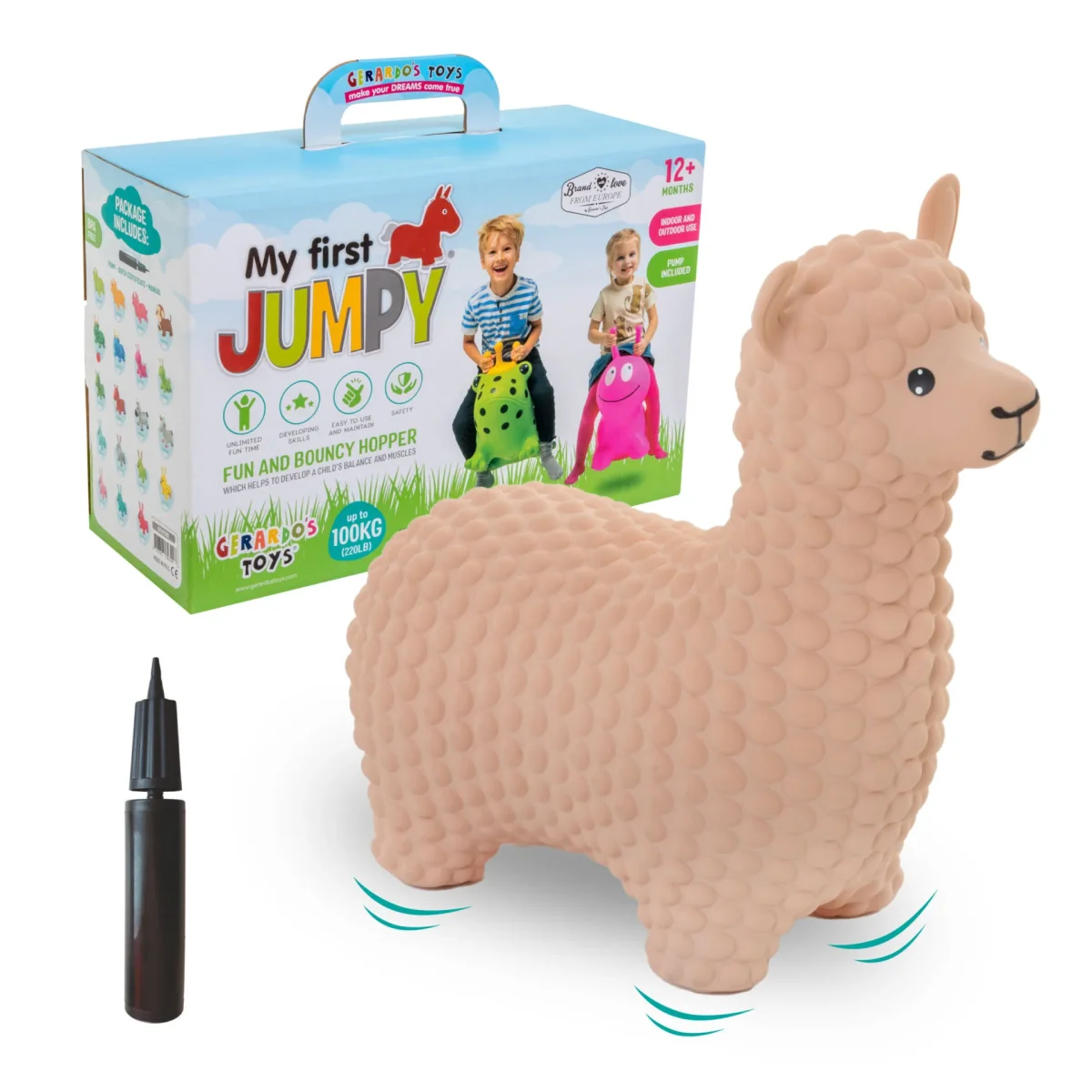 Hoppdjur - My First JUMPY – Beige Alpaca - Bild 5