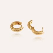 Mockberg Waterproof Ribbed Hoops Gold Medium - Bild 4