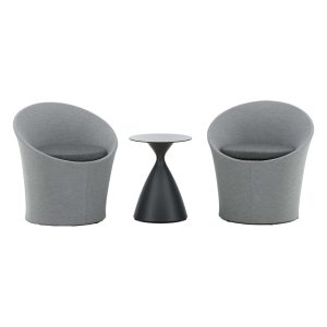 Venture Home Spoga Loungeset Grå/Svart
