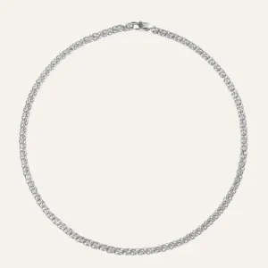 Mockberg Darling Halsband Silver 40cm
